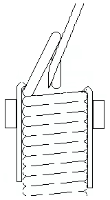 Hook-Kon Spring Looping Tool